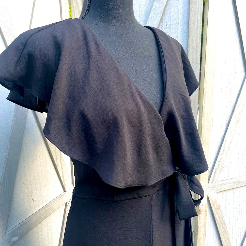 sleeveless black romper lulus